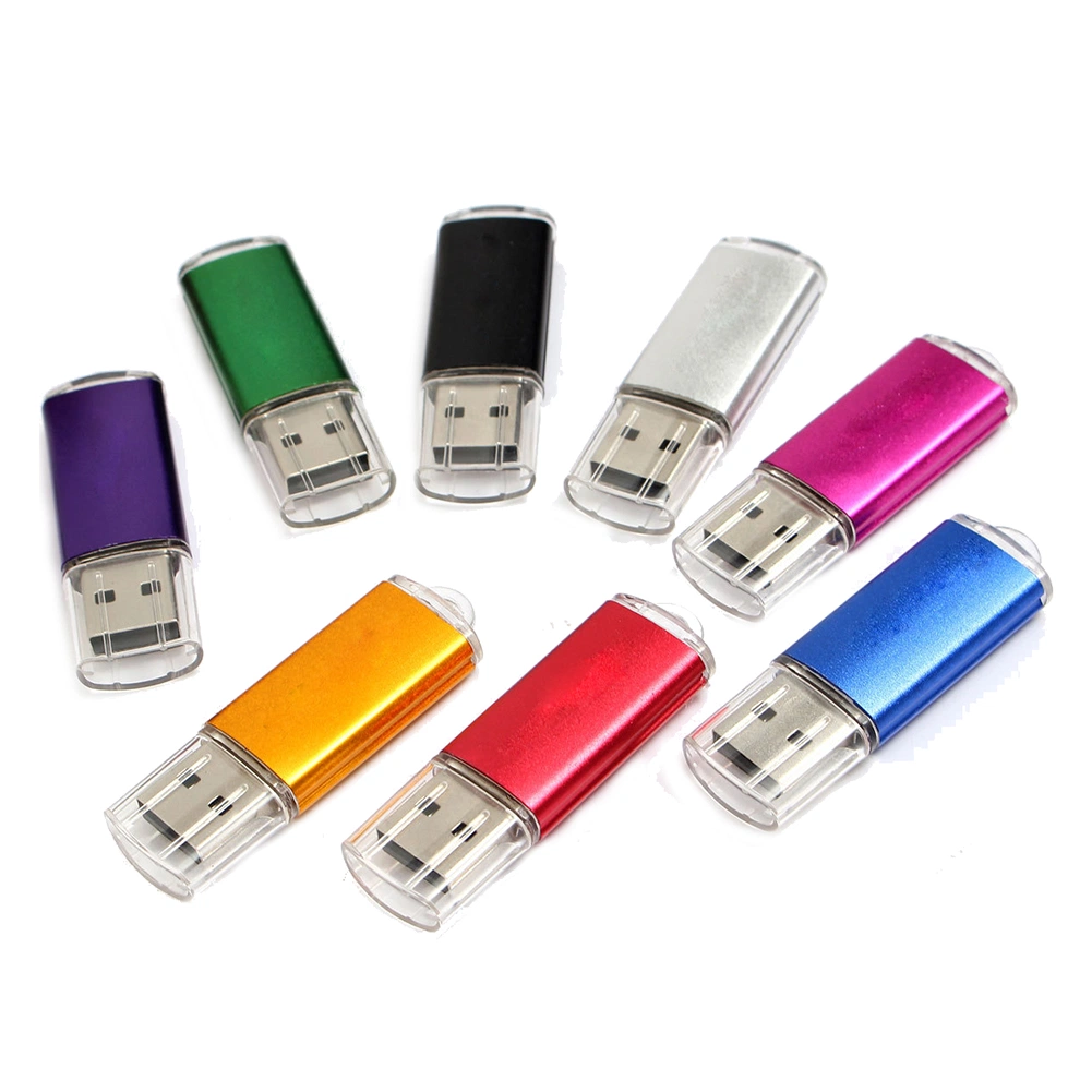 Kundenspezifischer Großhandel/Lieferant Memory Stick 1GB 2GB 4GB 8GB 16GB 32GB Thumb Drive Pendrive Werbe Mini Metal Flash Pendrive USB