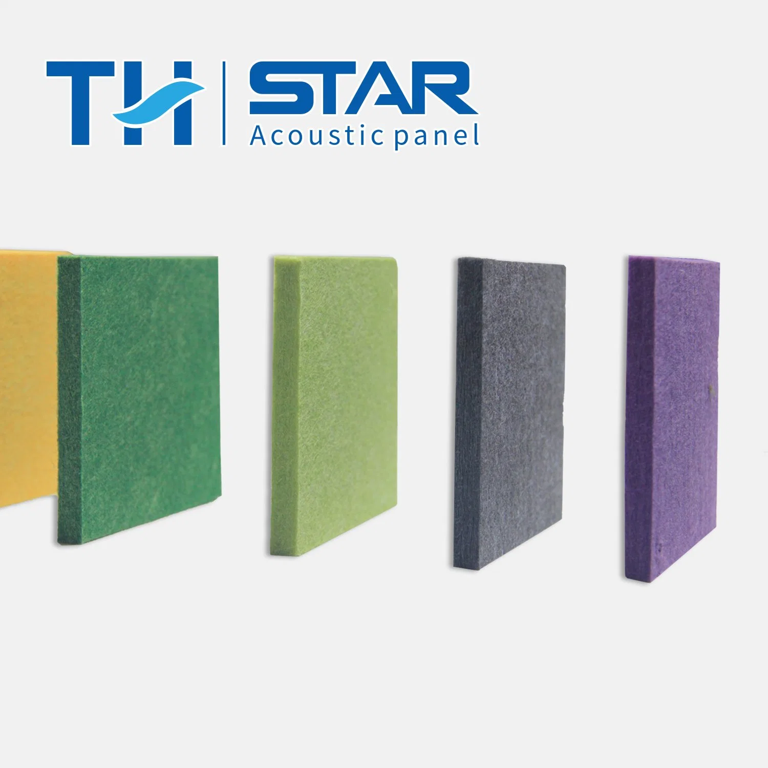 Acoustic Solution 100% Polyester Fiber Pet Felt Acoustic Panels Sound Absorption Acoustic Panels