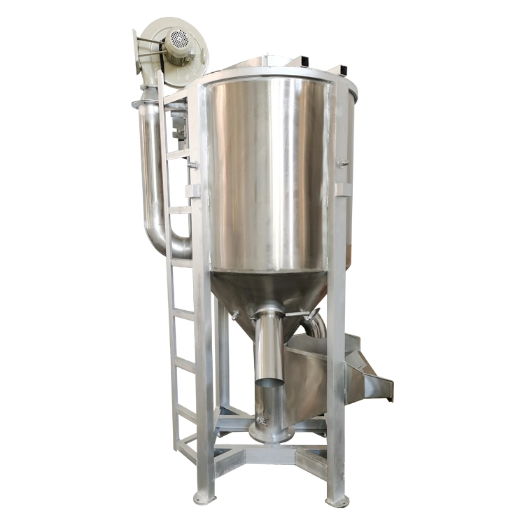 2t Stainless Steel Chemical Particle Large Drying Vertical Mixer