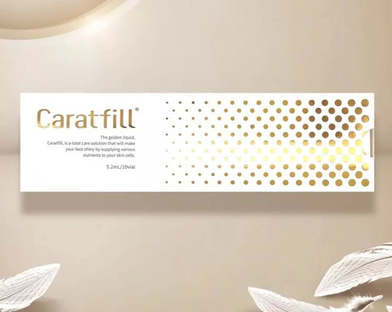 High quality/High cost performance  Korean Skin Care Caratfill Aurora Serum Golden Liquid Pele incandescente anti envelhecimento Essence Medical Grade