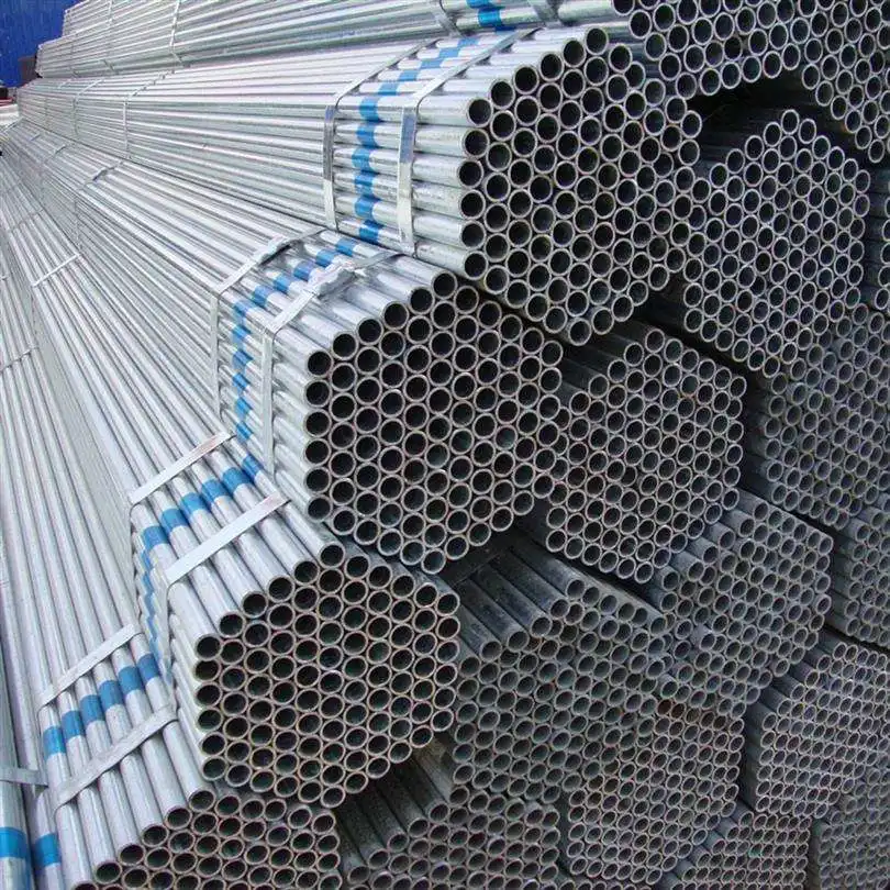 Liange American Standard HDG A53 (A, B) Q235 Hot Rolled ERW Carbon/Alloy Steel Round Pipe/Tube for Construction