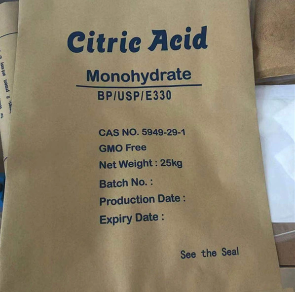 Ácido cítrico monohidrato/ anhidro/ citratos de sodio E330 BP/USP