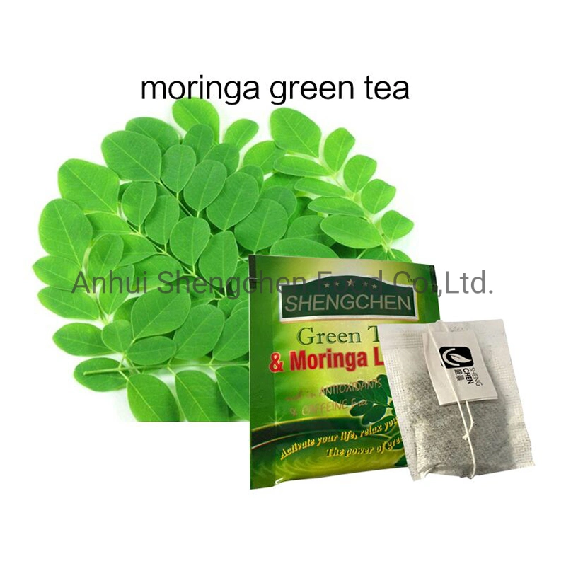 El té de la salud OEM té de hierbas de hojas secas de Moringa