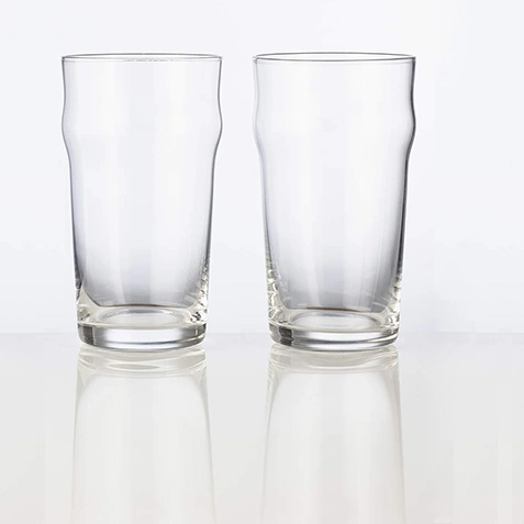 Water Drinking Cup Modern Party Beer Glasses Custom Logo Glass Printed Cups