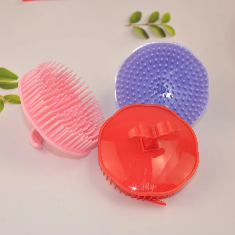 Head Massager Shampoo Scalp Massage Brush Rabbit Handle Hair Washing Comb Body Shower Brush Bath Massage Brush