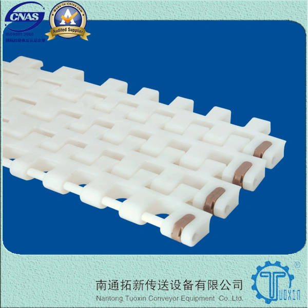 7956 Radius Solid Top Plastic Modular Conveyor Belt