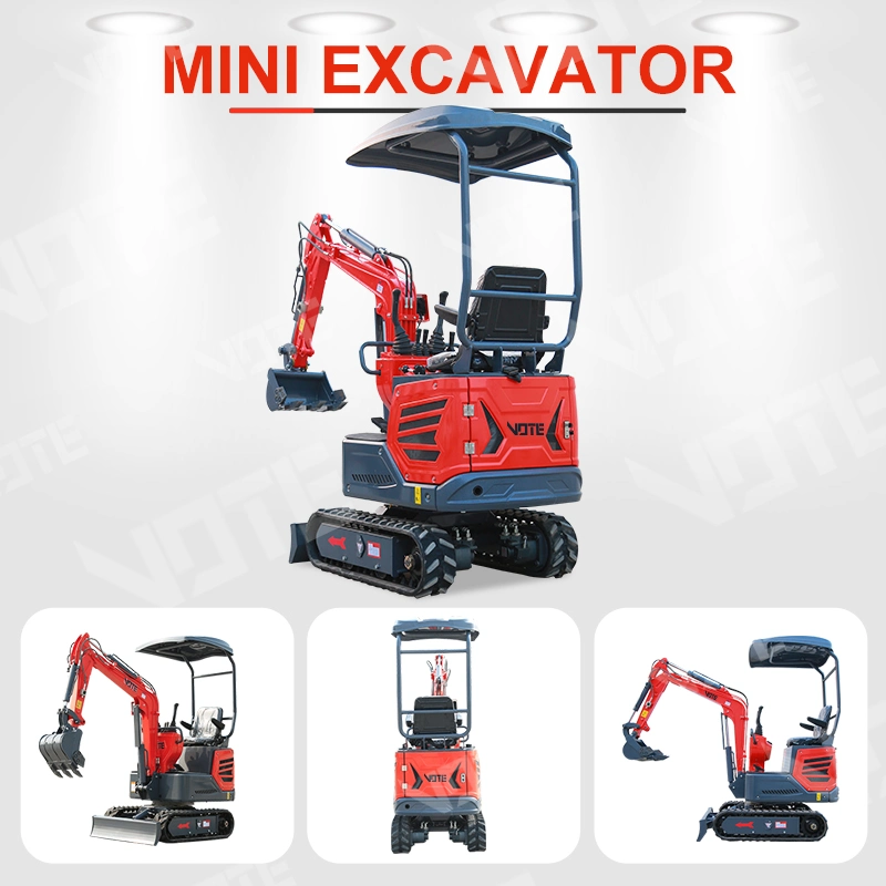 China Supplier Japan Engine Import Hydraulic Crawler Excavators 1000kg Mini Excavator Mini Cheap Mini Excavator CE/EPA China Wholesale/Supplier Used Small Digger