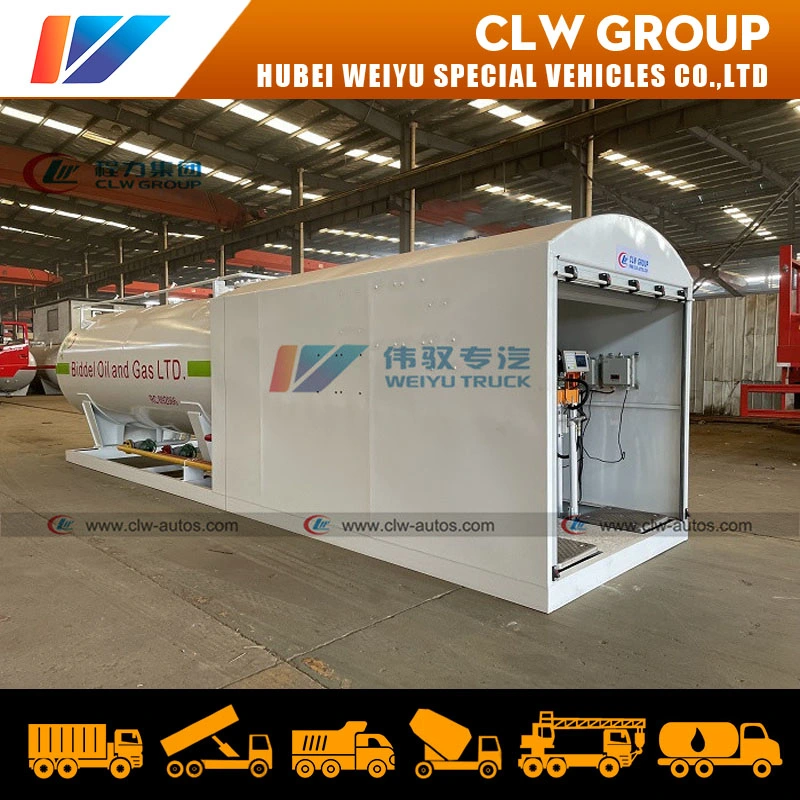 Chine Vente à chaud NPC Standard 10000L 5mt GPL gaz remplissage Skid Station