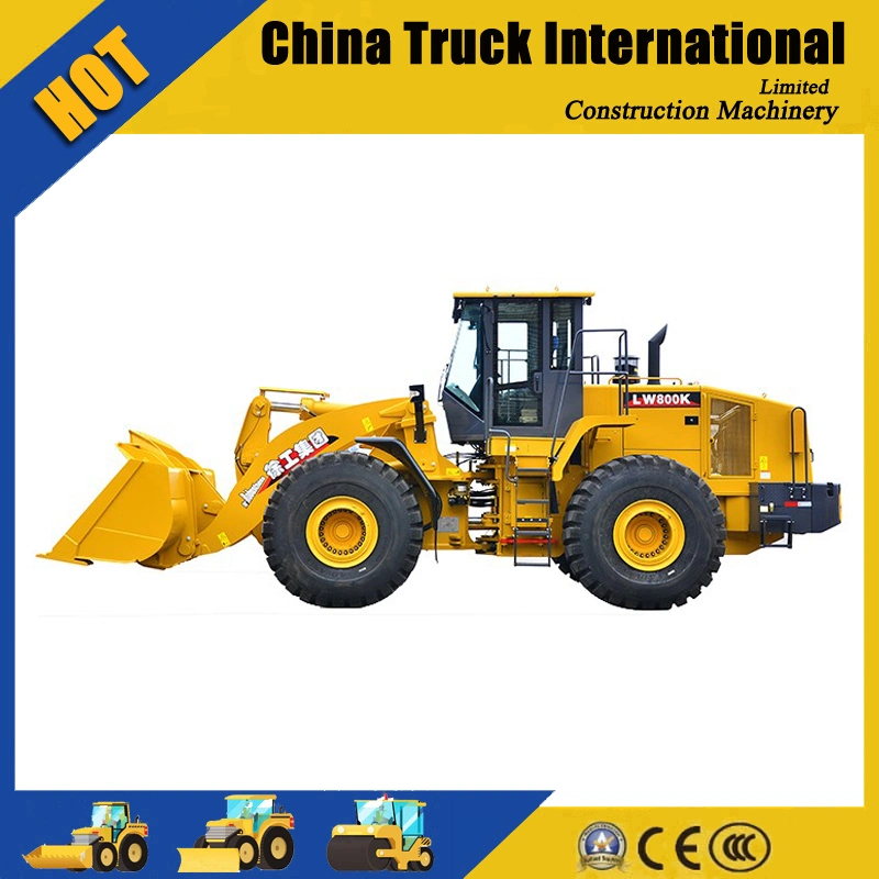 Cheap Construction Equipment 8t Front End Loader Lw800K