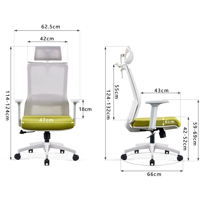 Malha de alta contrapressão ergonómica cadeira de escritório Manager cadeira executiva