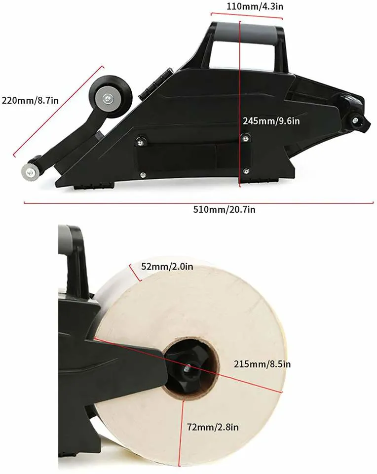 Gipskartonwerkzeug Flachbox mit Rollenrad Gipskartonplatte Bodenkonstruktion Drywall Finishing Drywall Taping Tool