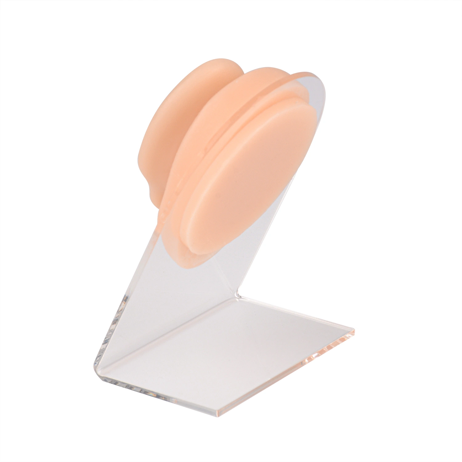 Ear Model Super Soft Silicone, Natural Size Human Left Ear Model