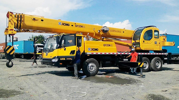 XCMG Hydraulic Pickup Truck Crane Qy25K-II Truck Mounted Crane for Sale