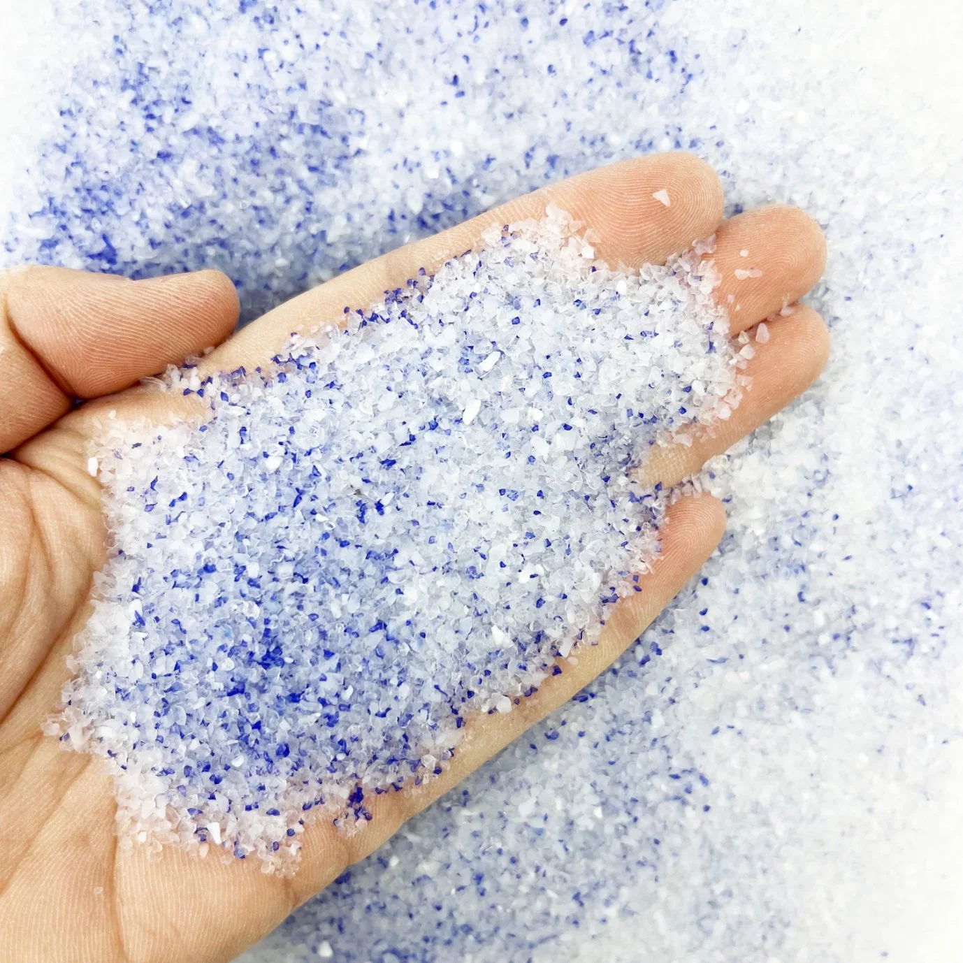 Secagem rapidamente absorvente recolha facilmente de sílica Sand Silica Gel em claumping Acessórios transparentes para animais de estimação Crystal Pearl de 0.5 mm/1 mm/1 mm em silicone areia branca