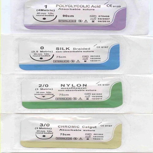 Chromic Silk/ Catgut PGA Sutures