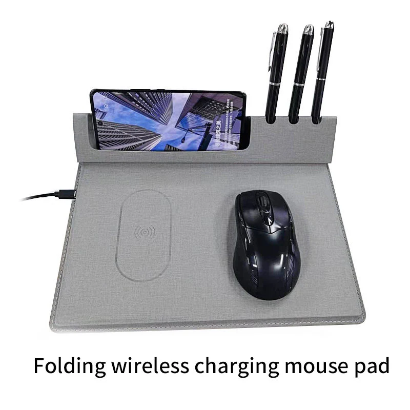 Fabric Wireless Charger 10W Wireless Charging Pad Fast Charger Station