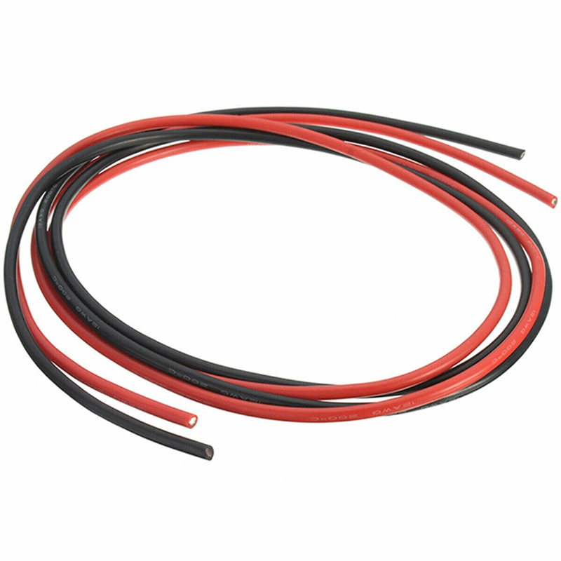 Venta caliente UL3122 Cable de alta temperatura de 0,5 mm2 recubierto de caucho de silicona Flexible Cable eléctrico