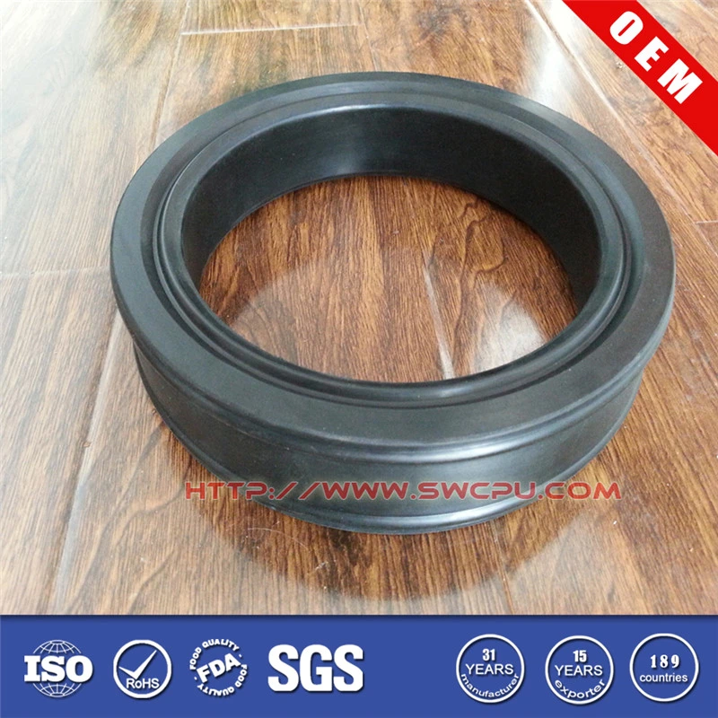 Soft Silicone Rubber O Rings / Split Snap-in Bushing Ring / External Sealing Ring for Flange Pipe