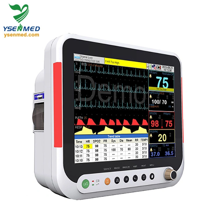 Monitor de paciente multiparamétrico de equipos médicos hospitalarios Ysf9