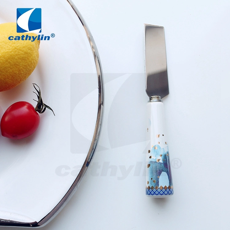 Ceramic Handle Kitchen Tools Cake Knife