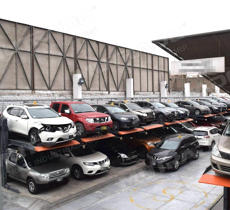 Parking 2 puestos de estacionamiento mecánico simple elevación equipo