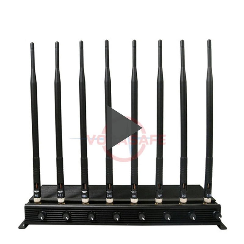 2g 3G 4G WiFi GPS VHF UHF Mobile Phone Signal Jammer Jamming 50 M WiFi Signal Jammer