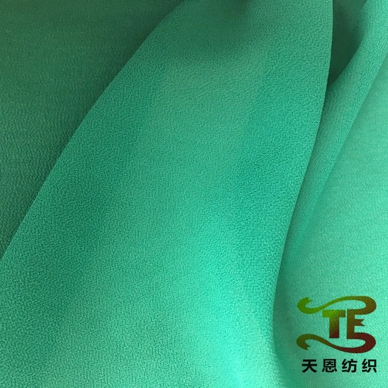 75D High Twist Polyester Chiffon Fabric Poly Chiffon Fabric for Dress