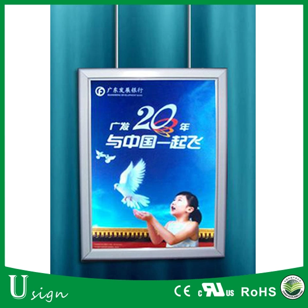 Advertising Aluminum Picture Frame Slim Snap LED Light Box Lightbox Manufacturer