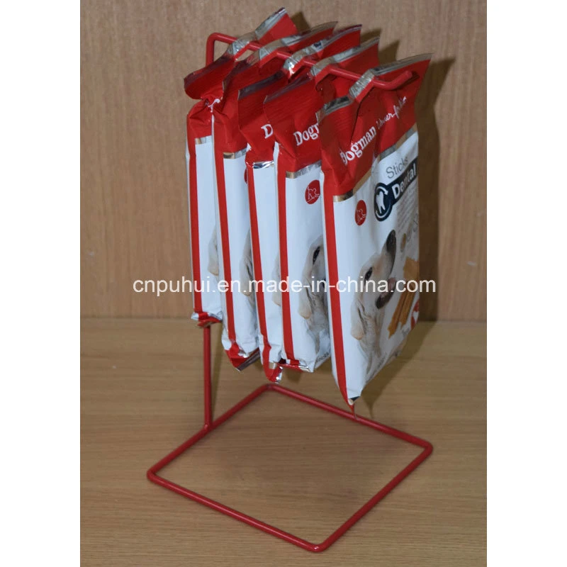 Grocery Stores Metal Wire Counter Snack Food Display (PHY1016F)