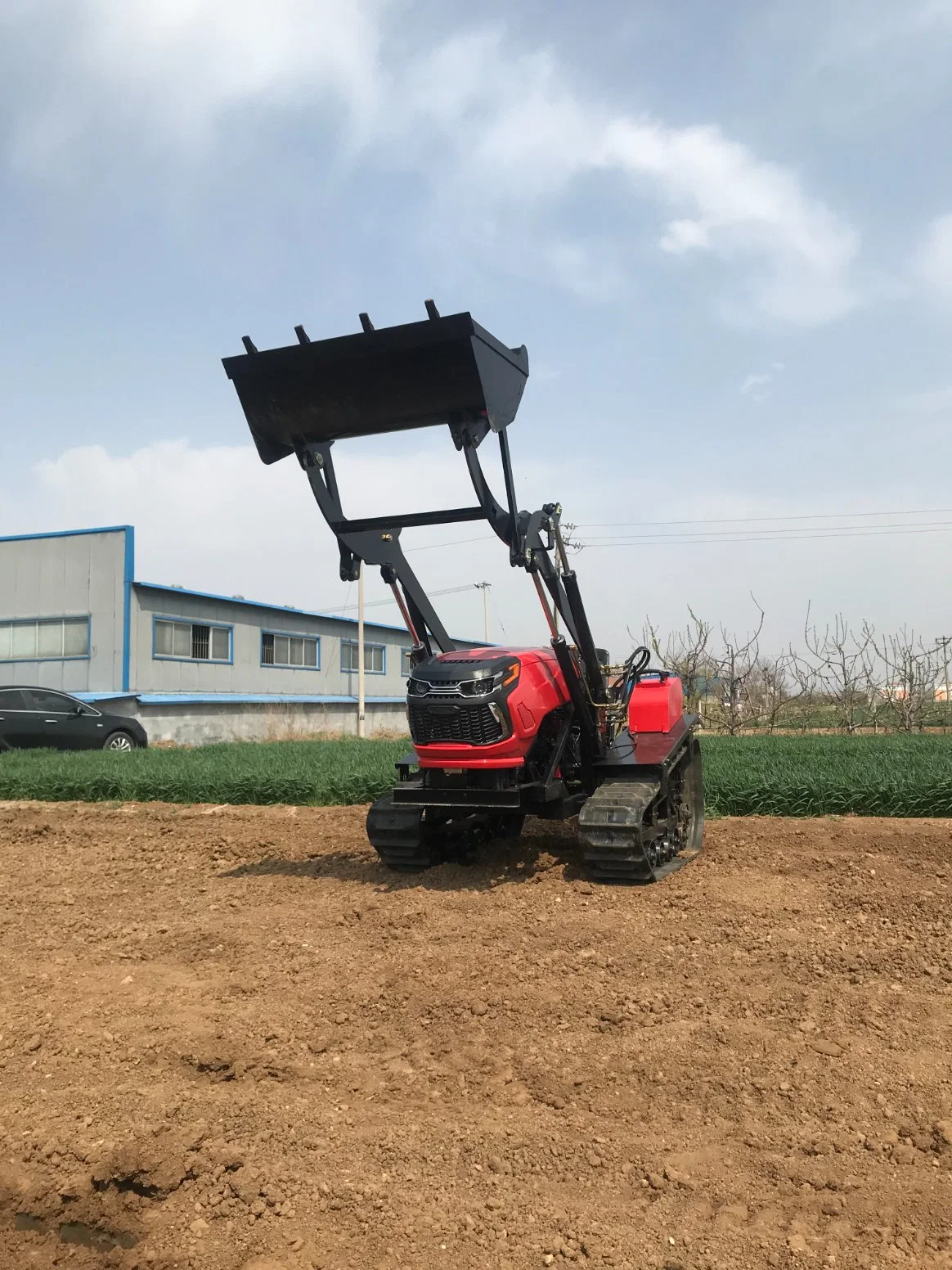 Sprayers Agricultural Mini Crawler Tractor