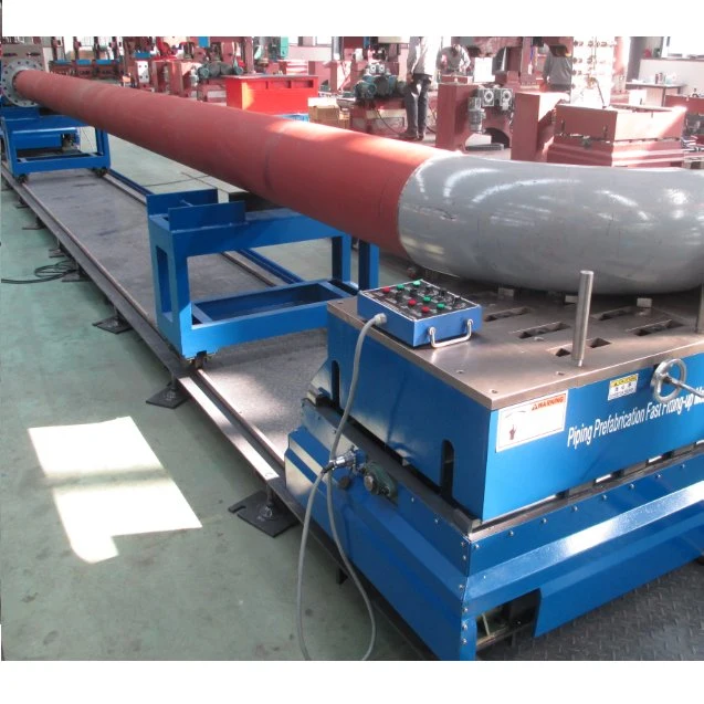 Pipe and Flange Fitting up Machine for Pipe Prefabrication