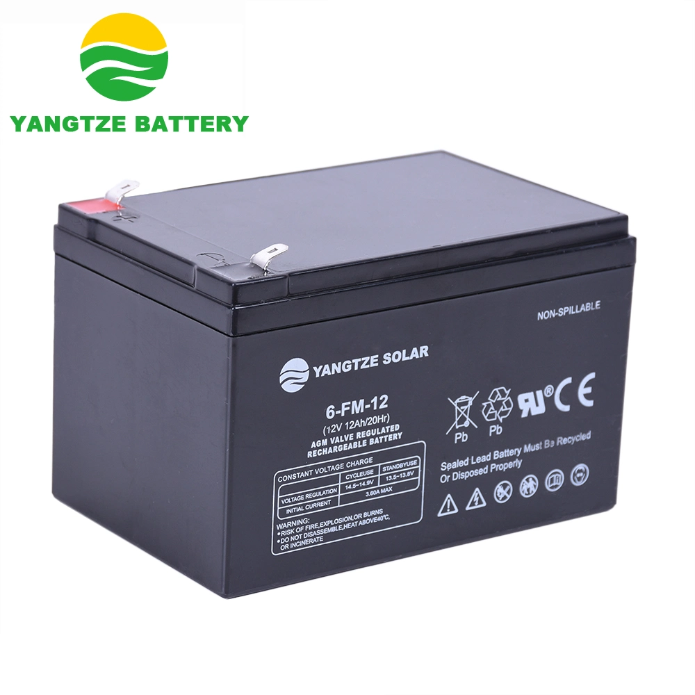 Yangtze 12V 12ah Rechargeable Battery Charger for 3*12V 36V 12ah Solar Battery