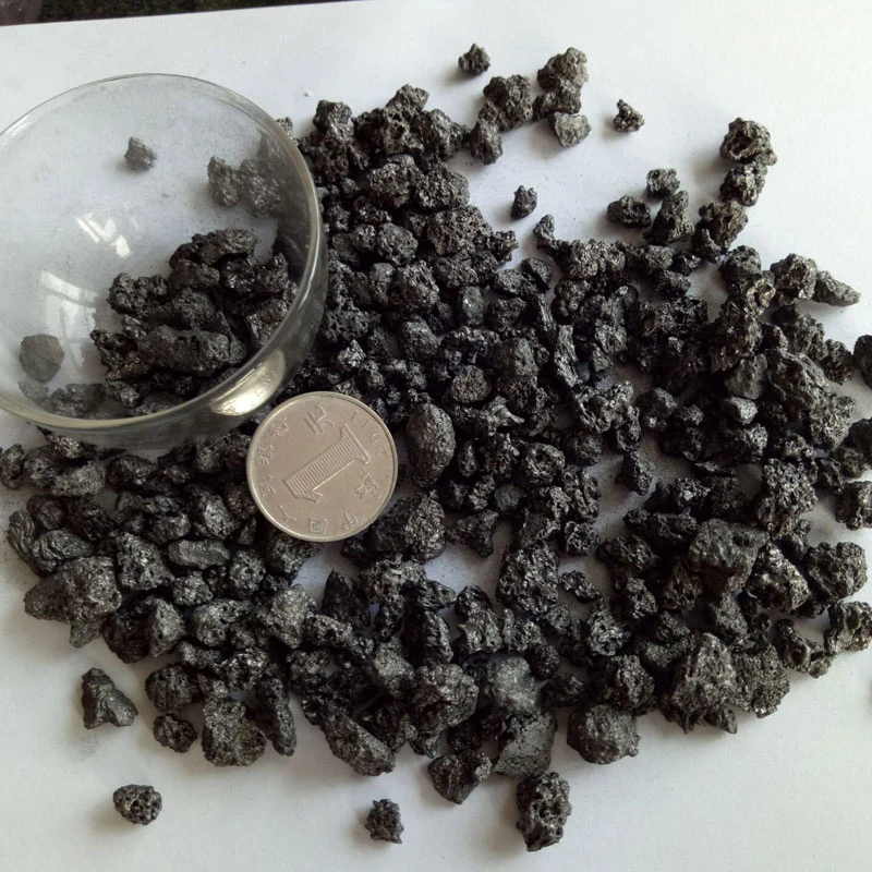 1-5 mm High Carbon Low S Calcined Pitch Coke