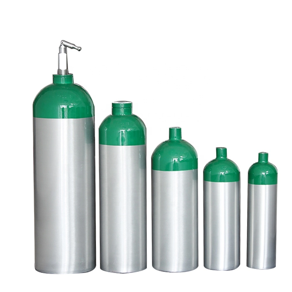 CE Certified Aluminum Wholesale/Supplier 0.5L 2L 10L 12L 50L Aluminium Diving Oxygen Tank