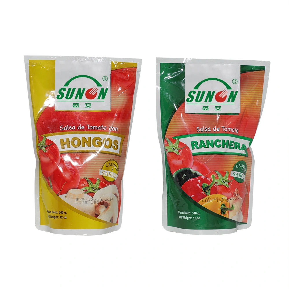 Pouch Plastic Bag Tomato Paste 18-20% 20-22% 22-24% 24-26% 28-30%