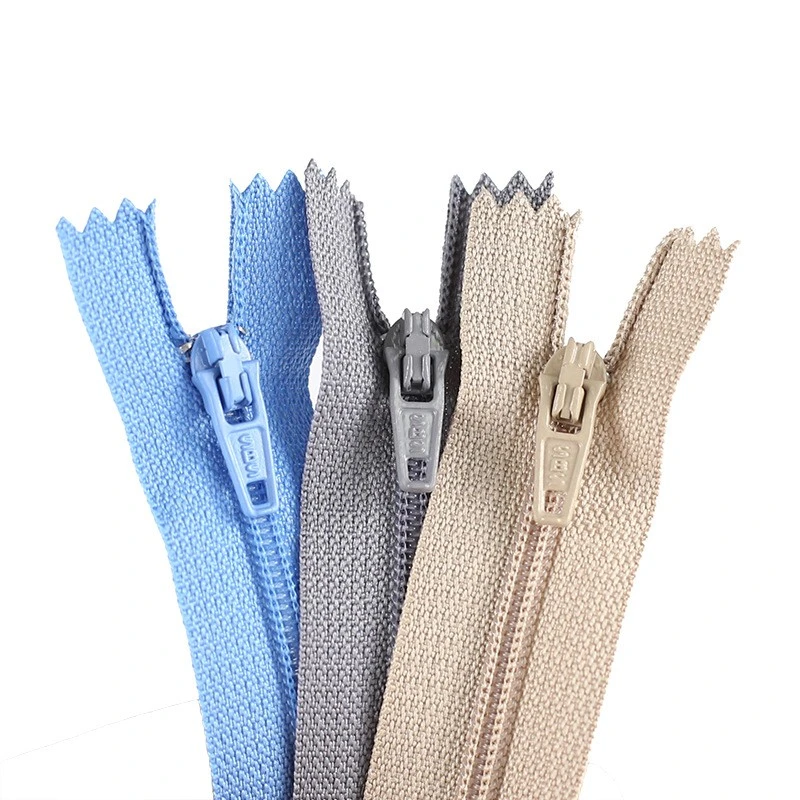 Wholesale 5# Nylon Zipper Open End Auto Lock High Quality Jeans Zip