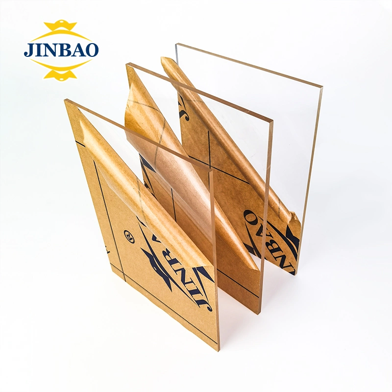 Jinbao 4 X 8 PMMA 6mm 8mm 10mm 14mm Size Fabric Thin Flexible Acrylic Colored Perspex Sheet