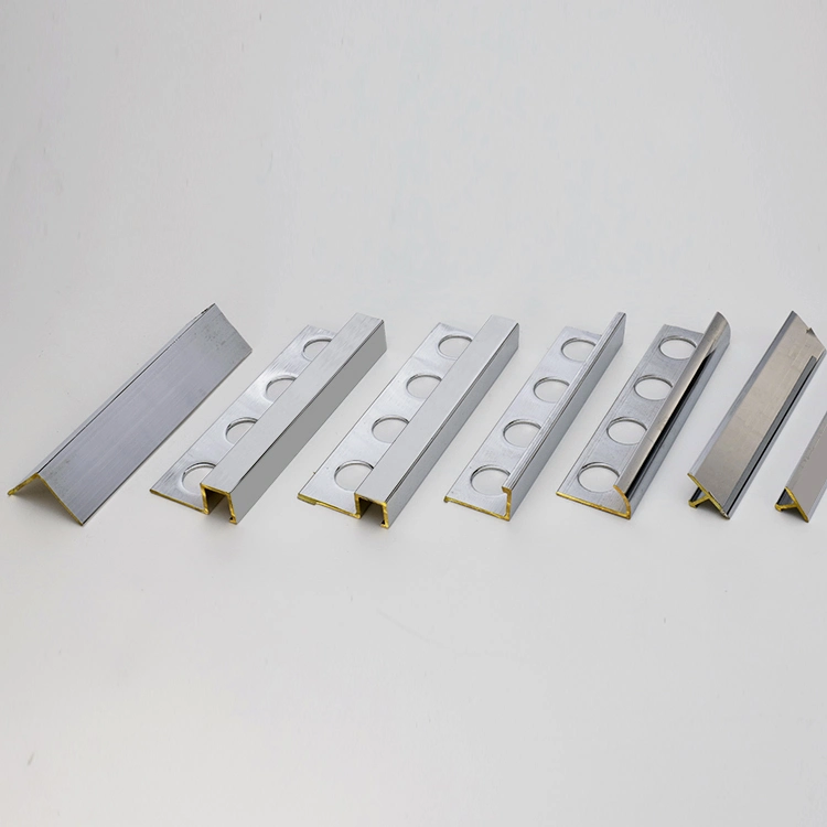 Factory Direct Free Samples Multi Color High Quality Brass Tile Edge Trim