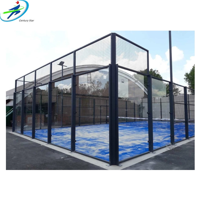 Century Star Padel Sport Courts Safety Outdoor Panoramic Tennis Equipment with Cheap Price