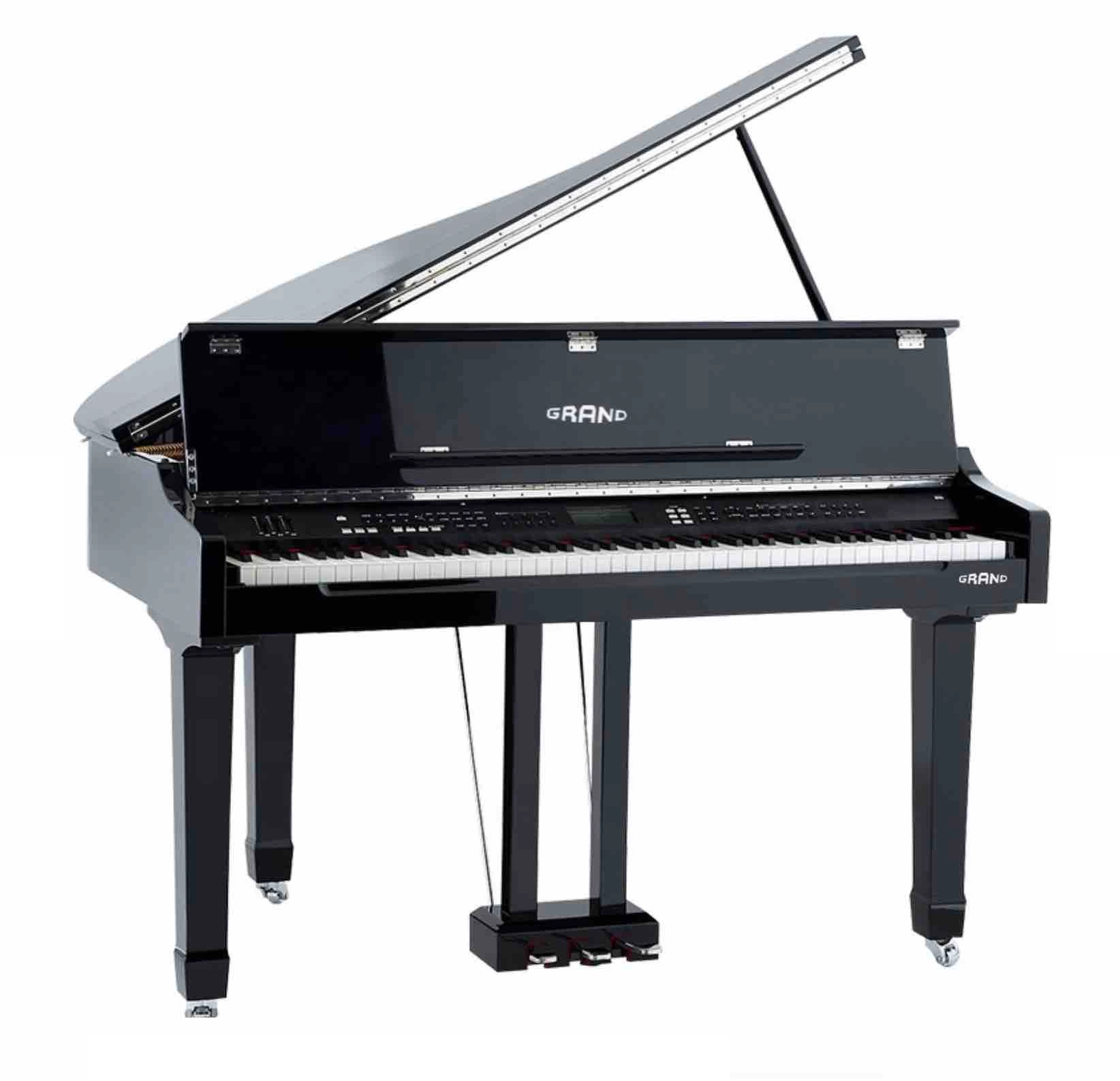 88 teclas personalizada Baby Grand Piano eléctrico digital modelo 100 3.3 Fets polaco de Caoba