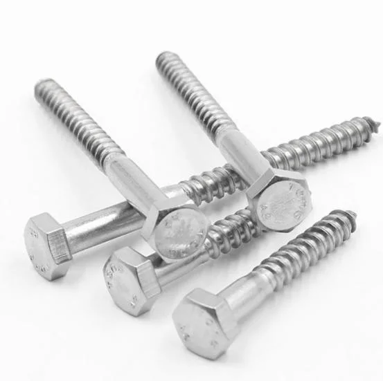 DIN 571 Hex Head Lag Coach Wood Screws for Furniture