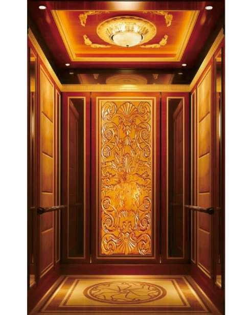 Luxury Decoration 6 Person House Elevator / Lift