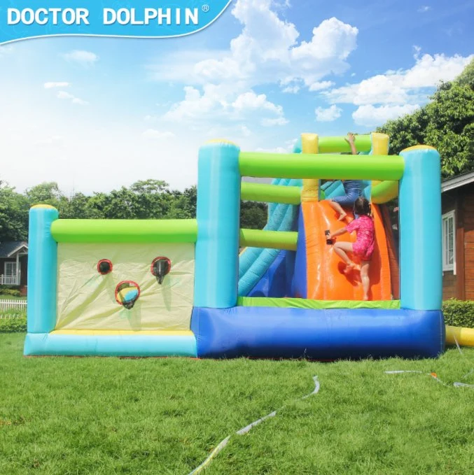 Children's Bouncy Castle Inflatable Water Jumping Bed Indoor and Outdoor Small Trampoline