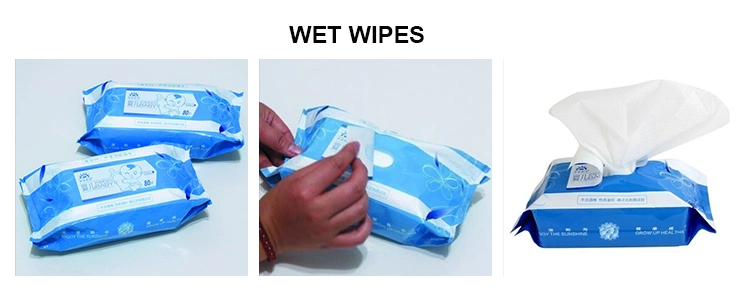 Yugong Four Sides Seal Wet Wipes Packing Making Machine for Quality Tissue Price