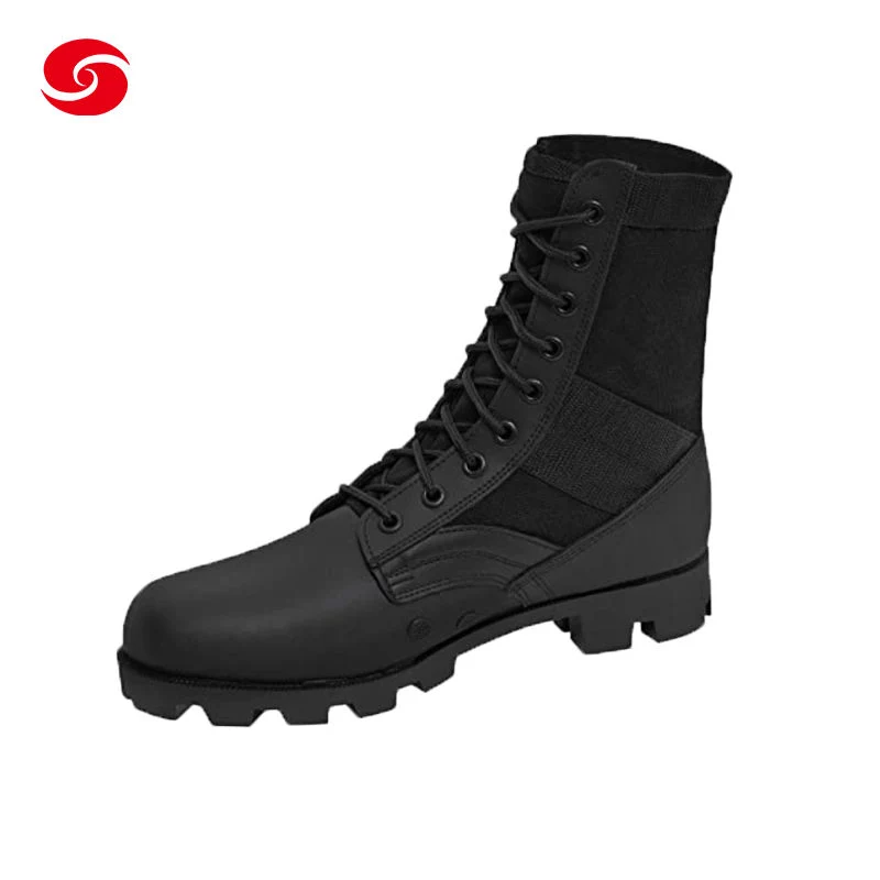 Hot Selling Genuine Leather Tactical Jungle Safety Boots