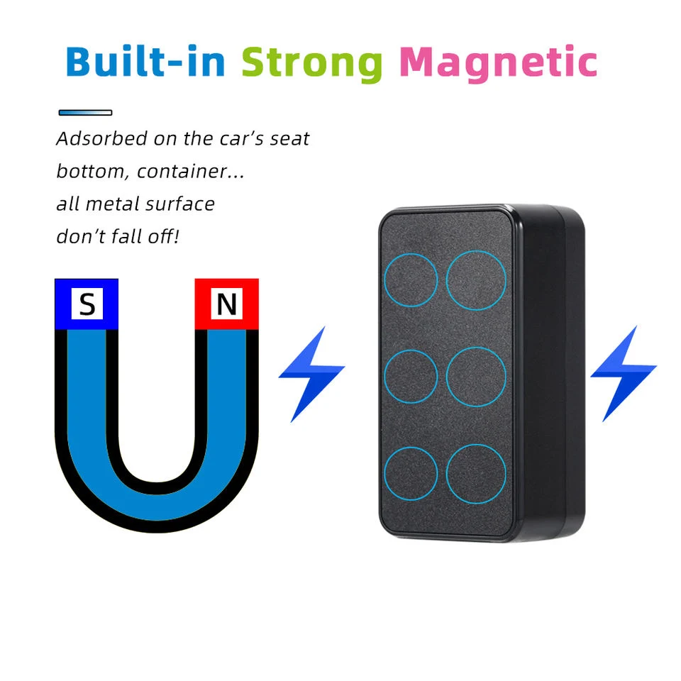 New water resistance strong magnet GPS tracking device built-in 3000mah large battery for real time monitor Y13