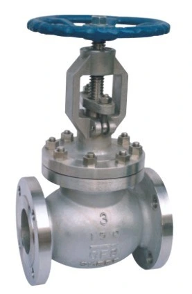 API598 150lb 300lb Cast Steel CF8 Stainless Steel Flange End Outside Screw Stem Globe Valve