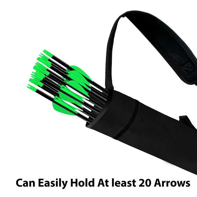 Portable Outdoor Training Bow Arrow Bag Shoulder Waist Straddle Storage Bag