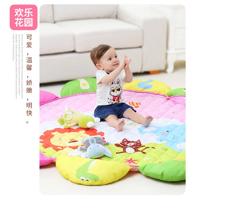 Baby Floor Mat Gym Dino Character OEM Baby Toys Sitting Crawling Standing