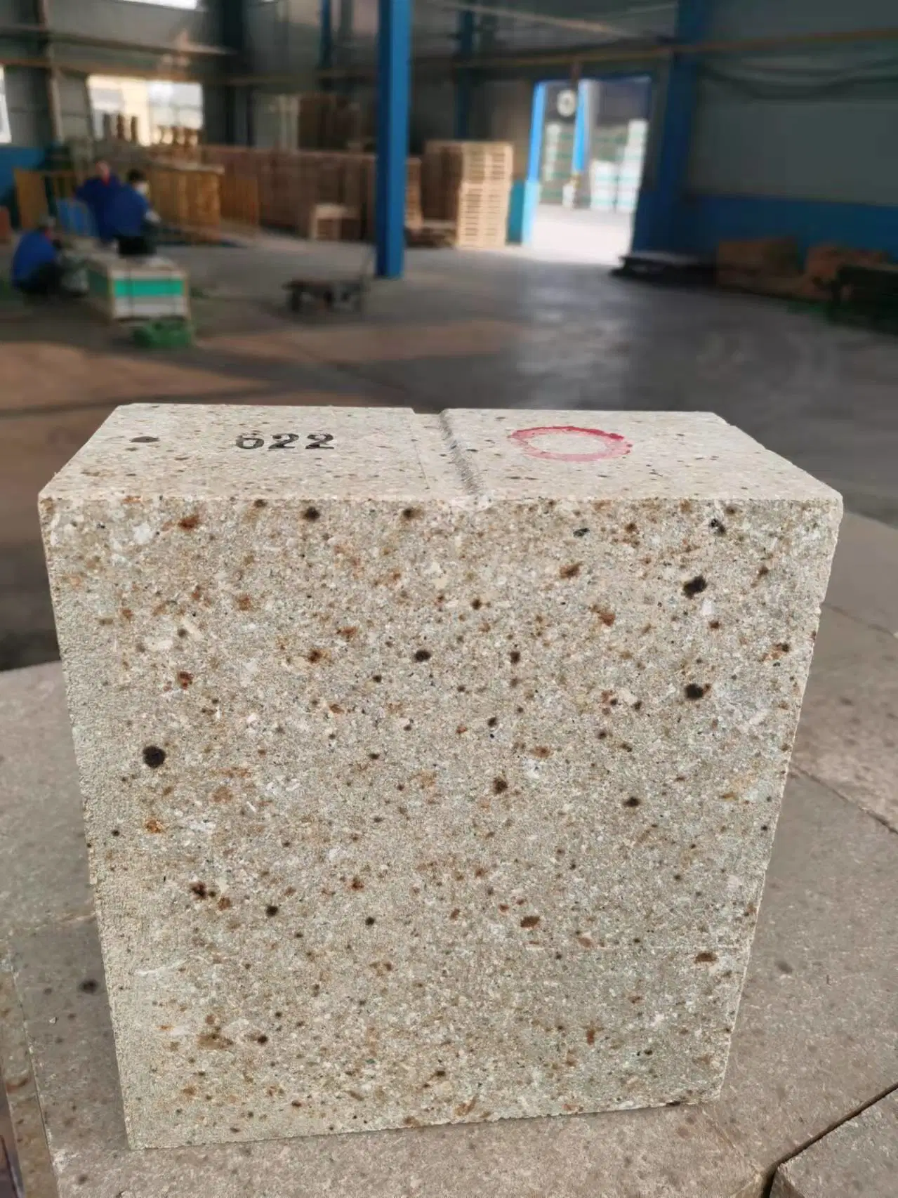 Silicon mullite andalusite refractory brick used for transition zone of rotary kiln